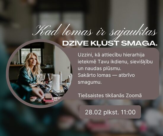 Sakārto attiecības, sakārtosies visa dzīve