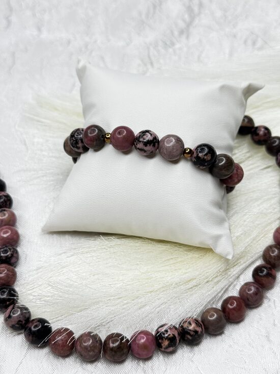 Rodonīta Rokassprādze