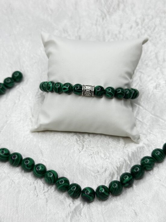 Malahīta rokassprādze 